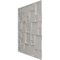 Ekena Millwork 19 5/8in. W x 19 5/8in. H Modern Square EnduraWall Decorative 3D Wall Panel Covers 2.67 Sq. Ft. WP20X20MSCST - alternate 5